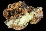 Yellow-Green Cerussite Crystal Cluster - Tasmania #106828-2